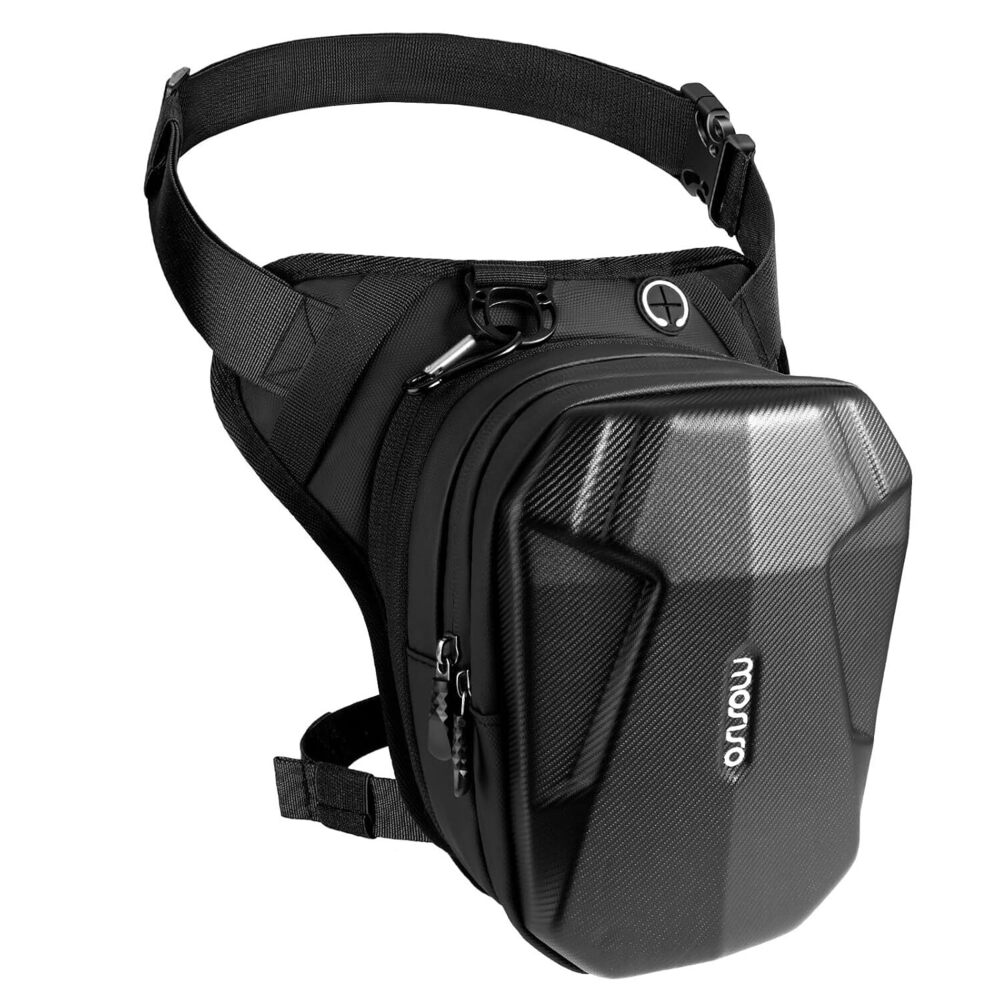 Motorcycle Leg Bag for Men Women, Motorcycle Thigh Bag, Universal EVA